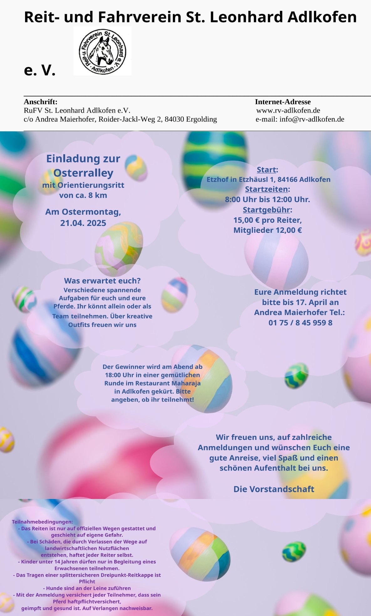 Osterrally am 21.04.2025